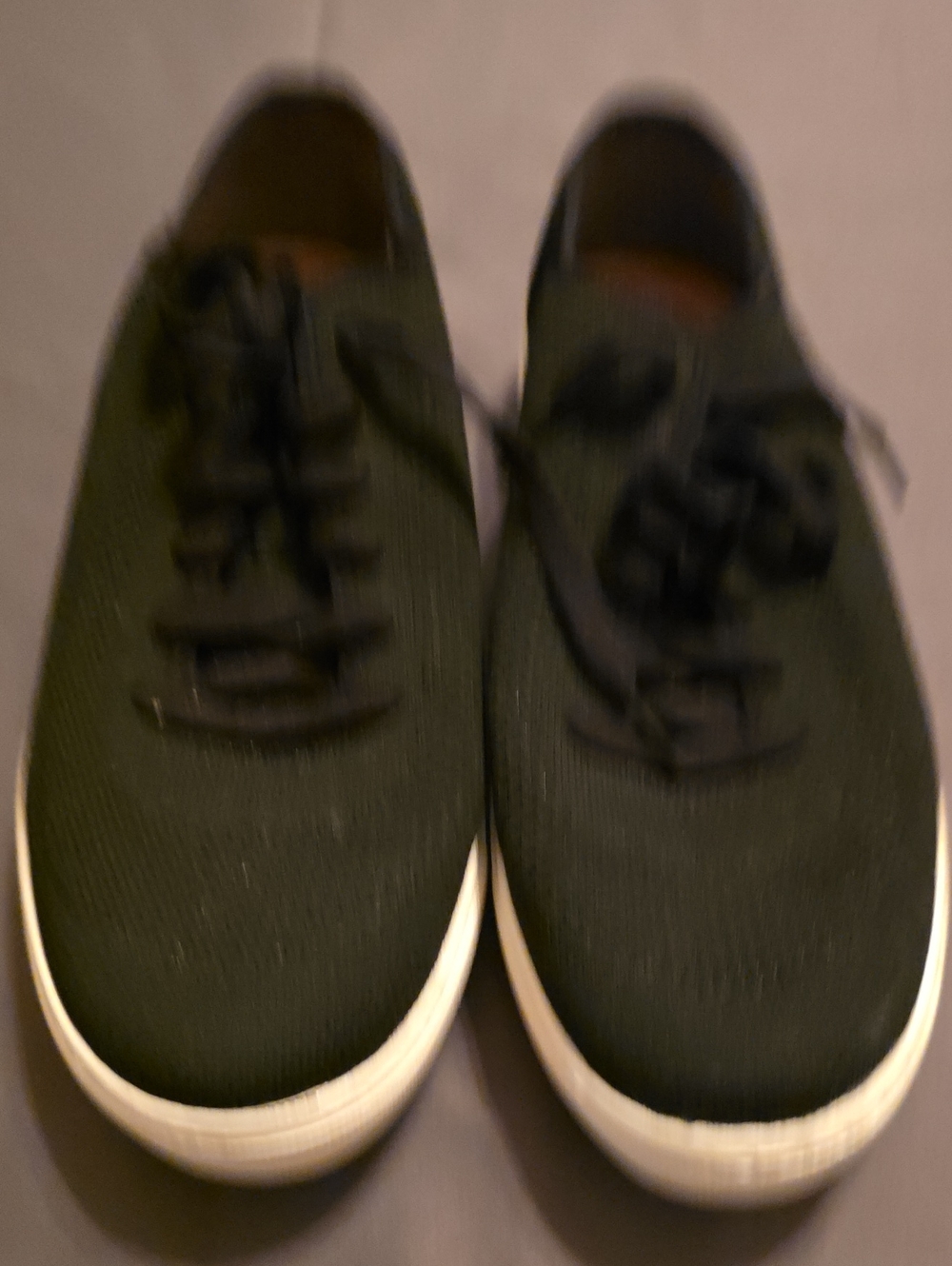 Dr. Scholl's Black Knit Lace-Up Women's Athletic Sneakers